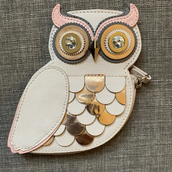 Kate spade owl coin purse hotsell